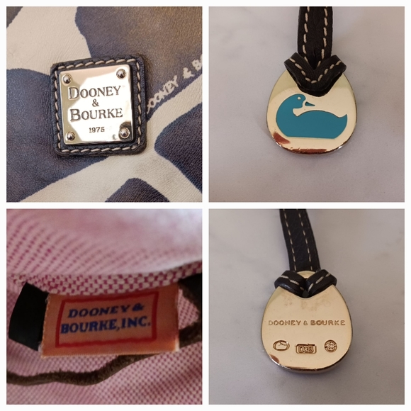 Dooney & Bourke Giraffe Print Shoulder Bag - Picture 8 of 14